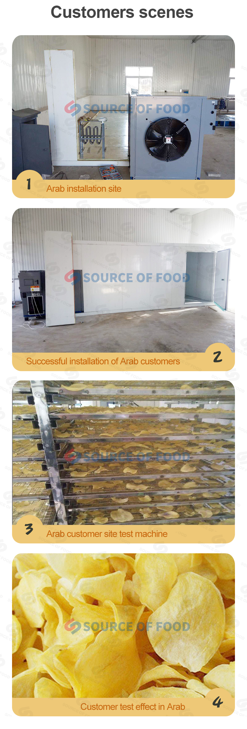 potato chips drying machine