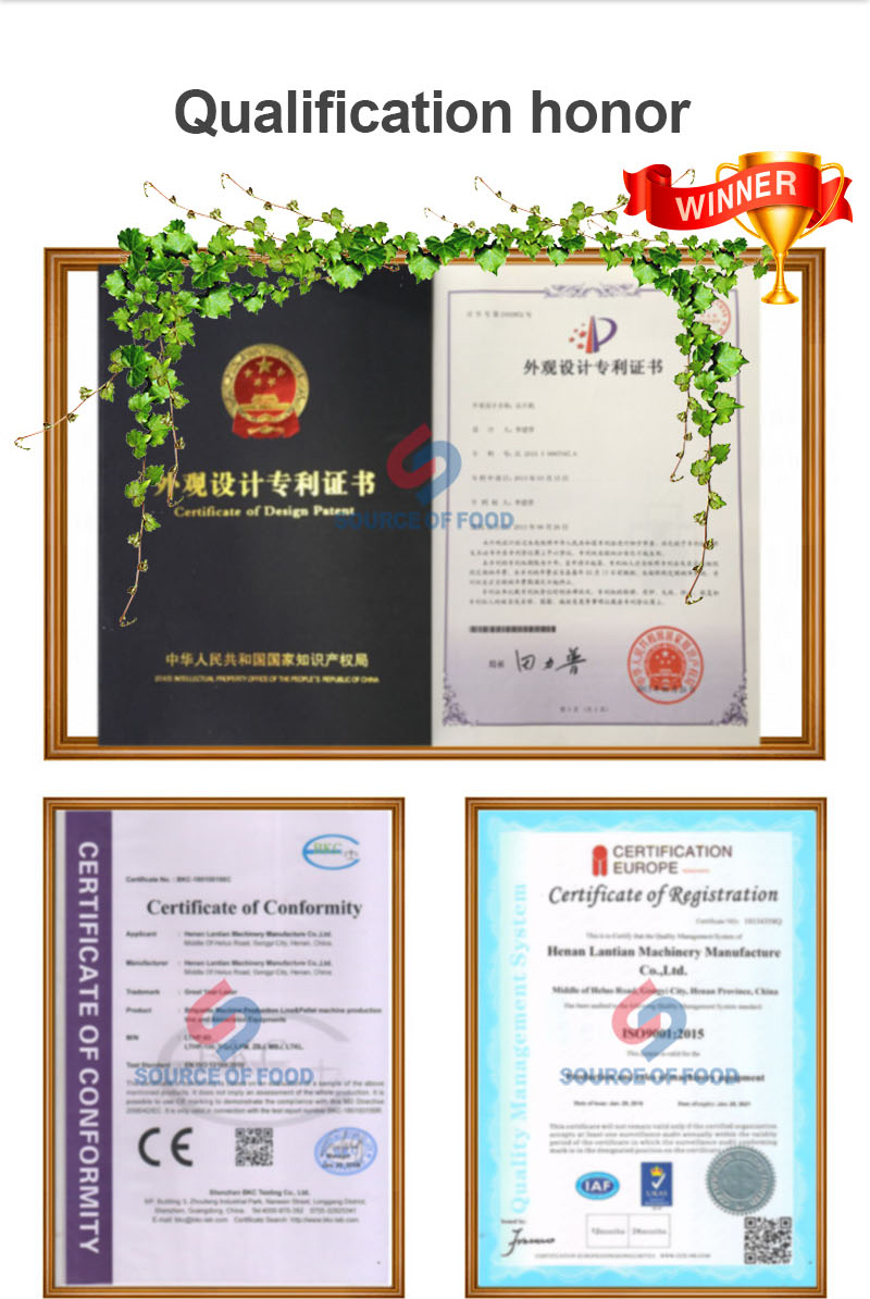 our coconut meat dryer  have been ISO high-quality certification and European Union CE recognition. Certificate