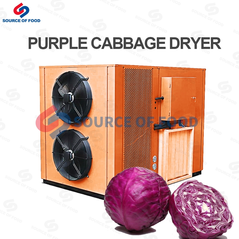 our purple cabbage dryer belongs to environmental protection and energy saving air heat pump dryer.
