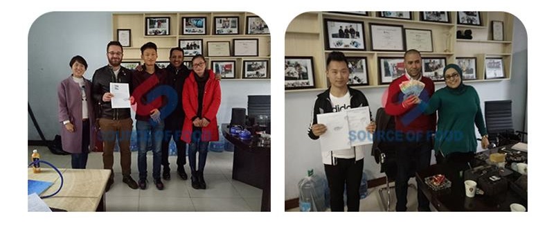 Our customers of dryer mahchine