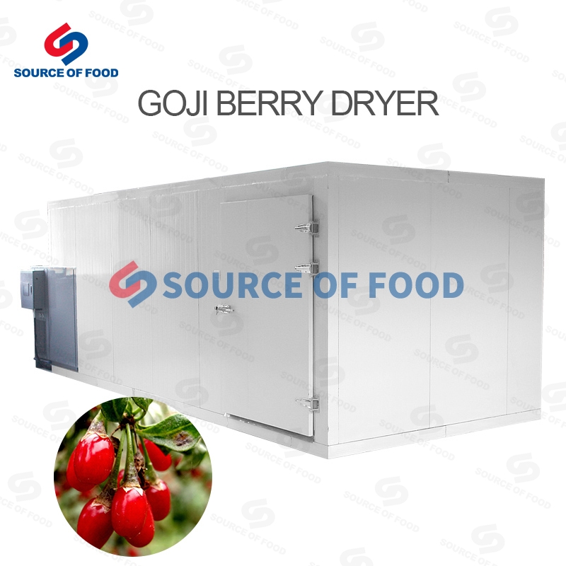 Our goji berry dryer belongs to air heat pump dryer