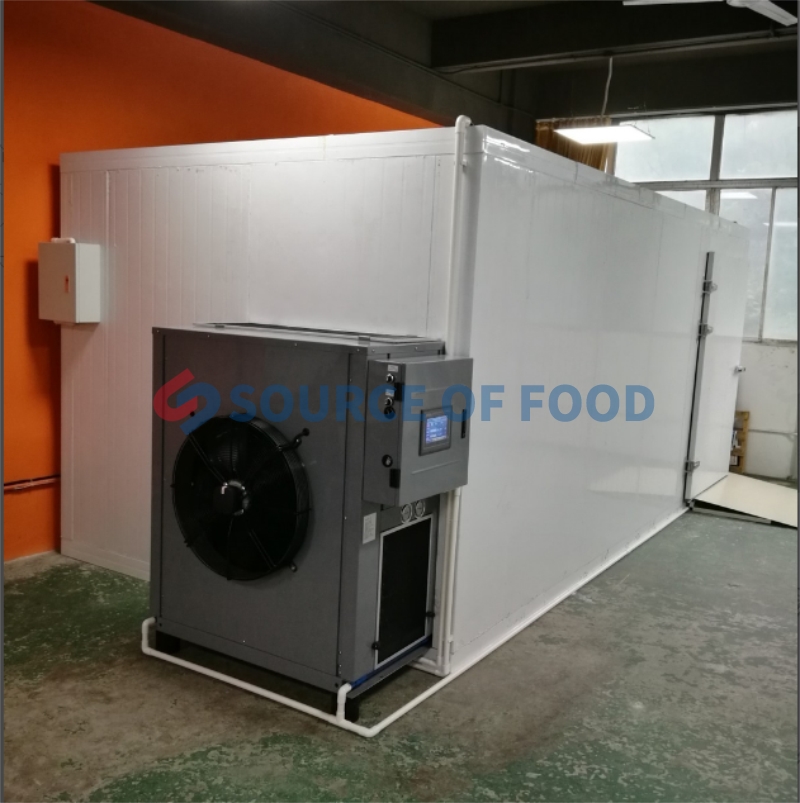 sand ginger dryer machine belongs to the air energy heat pump dryer.