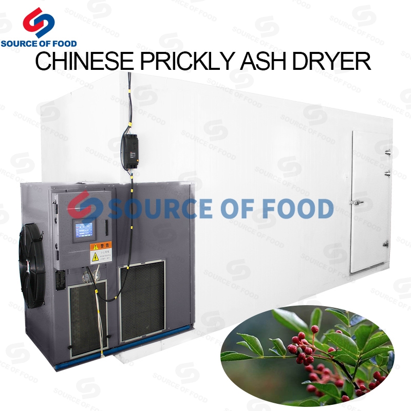 Our Chinese prickly ash dryer belongs to air heat pump dryer