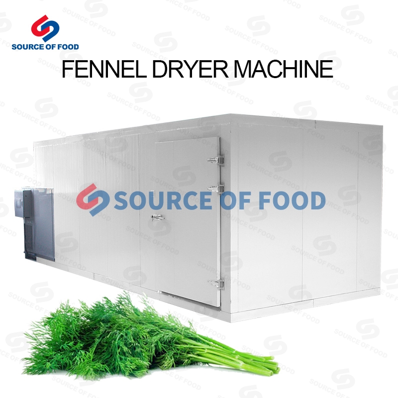 Our fennel dryer machine belongs to the air heat pump dryer