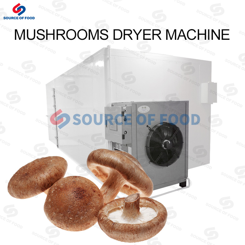 Our mushrooms dryer belongs to air energy heat pump dryer
