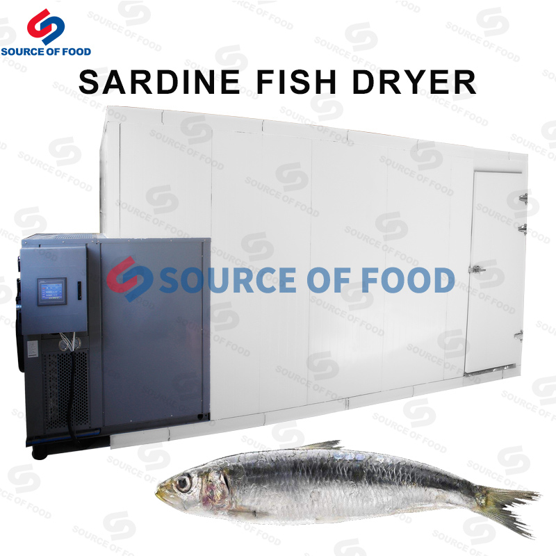 sardine fish dryer machine belongs to air energy heat pump dryer