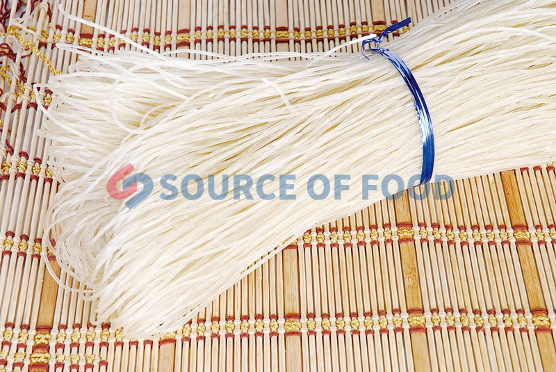 After drying in our vermicelli dryer machine is easy to store