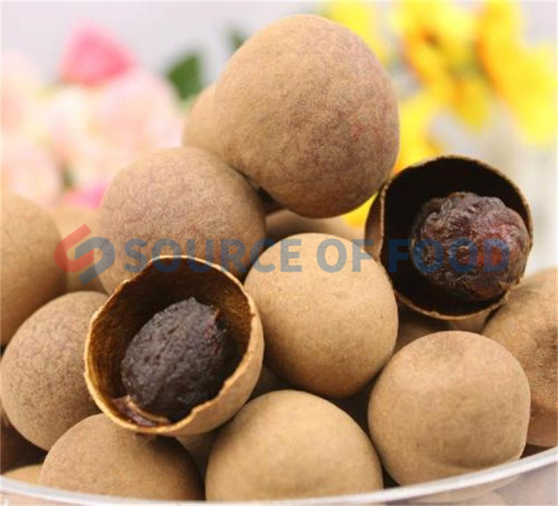 Longan can be dried by our longan dryer