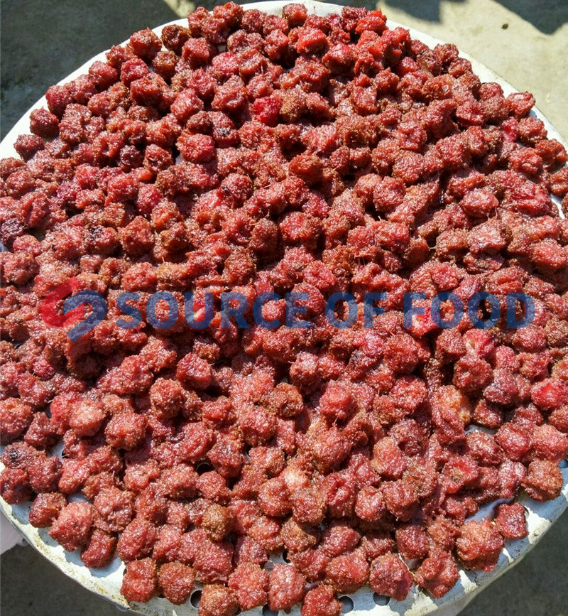 our waxberry dryer can make waxberry into dried waxberry and preser