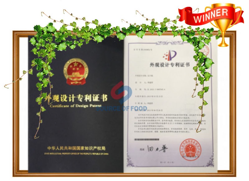 our phyllanthus emblica dryer machine have ISO high quality certification and EU CE recognition