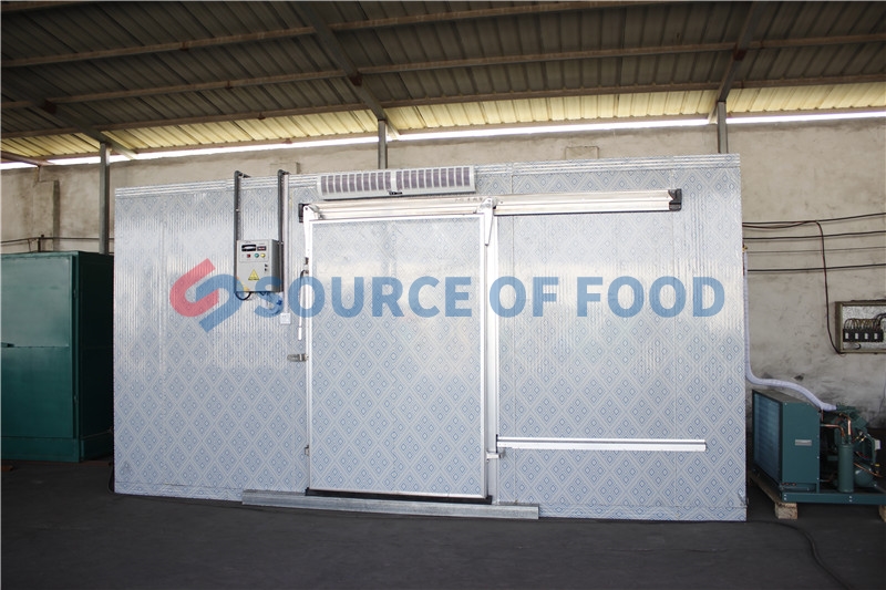 our cold storage for banana is designed and developed by the staff