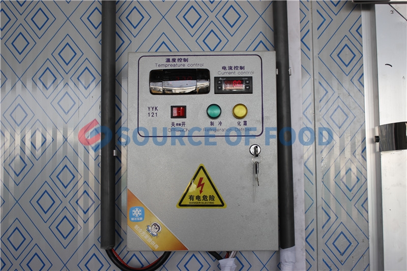 The panel of the cold storage for grap is high quality.