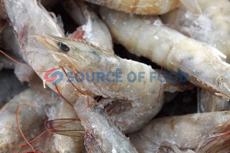 Our cold storage for shrimp temperature can be adjusted to minus 5 degrees to minus 25 degrees.