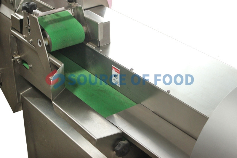 garlic slicer machine slice thickness and slice speed can be adjusted by ourselves.