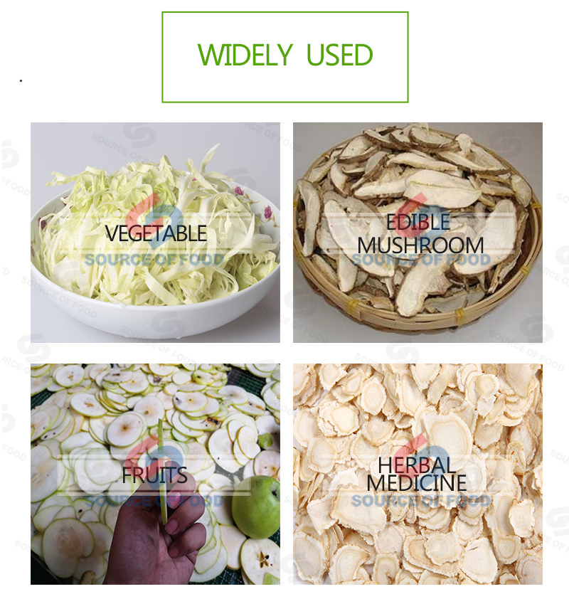 Widely used of cabbage slicer machine