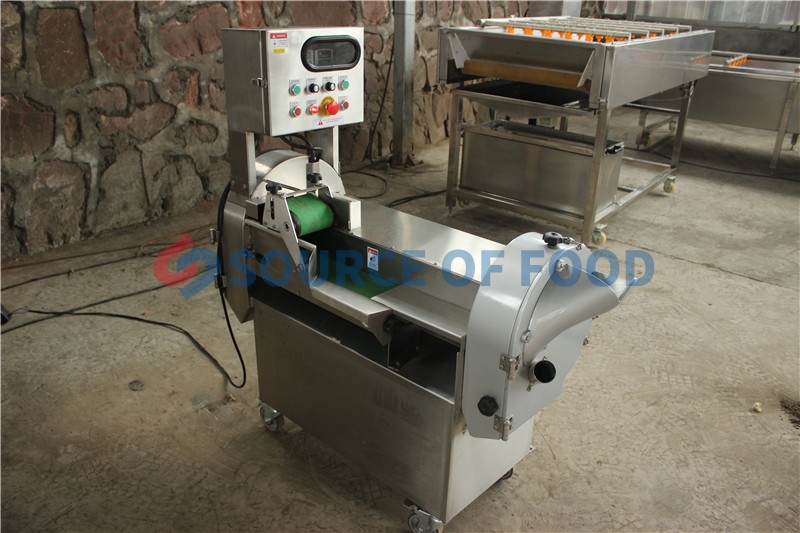 Our mushroom slicer machine uses the sharp edge of the knife to slice the object,after slicing by our mushroom slicer,it is easy to be eaten and dried.