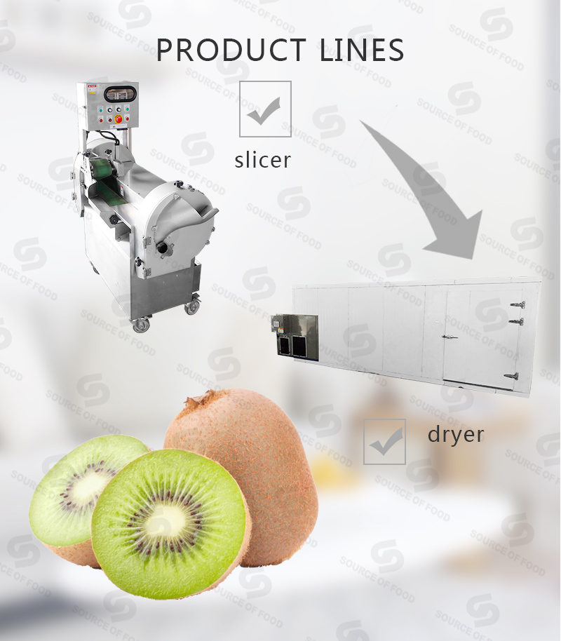 There are series of kiwi slicer machine