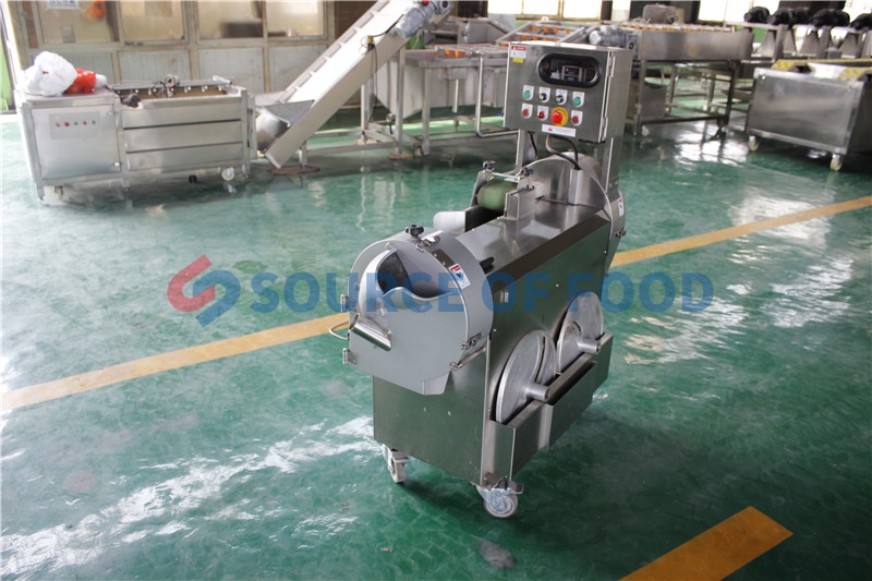 Electric Eggplant Slicer Machine Eggplant slitting machine