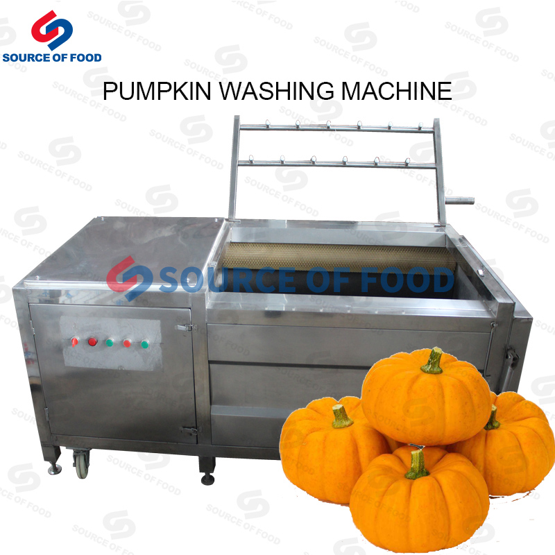 Our pumpkin washing machine belongs to the roller washing machine,our pumpkin washing machine in Mexico is very popular