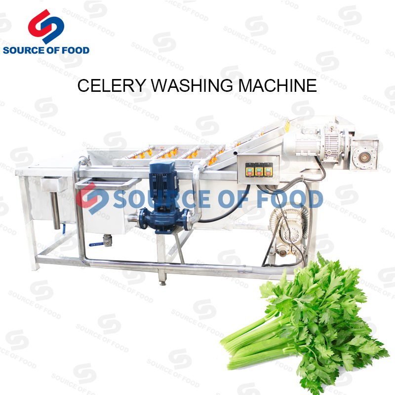 Our celery washing machine belongs to bubble washing machine