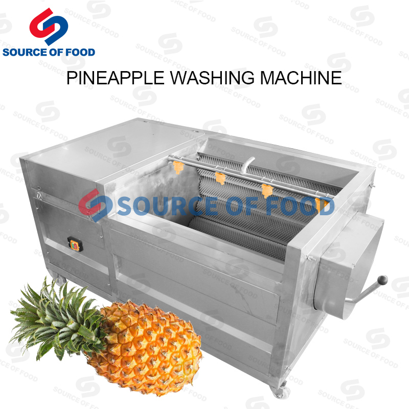 We are pineapple washing machine supplier,Our pineapple washing machine can effectively wash the pineapple skin sludge and stolen goods.