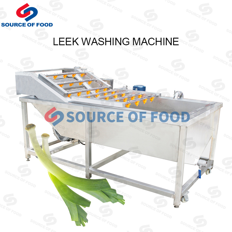 We are leek washing machine supplier,our leek washing machine is designed by the staff