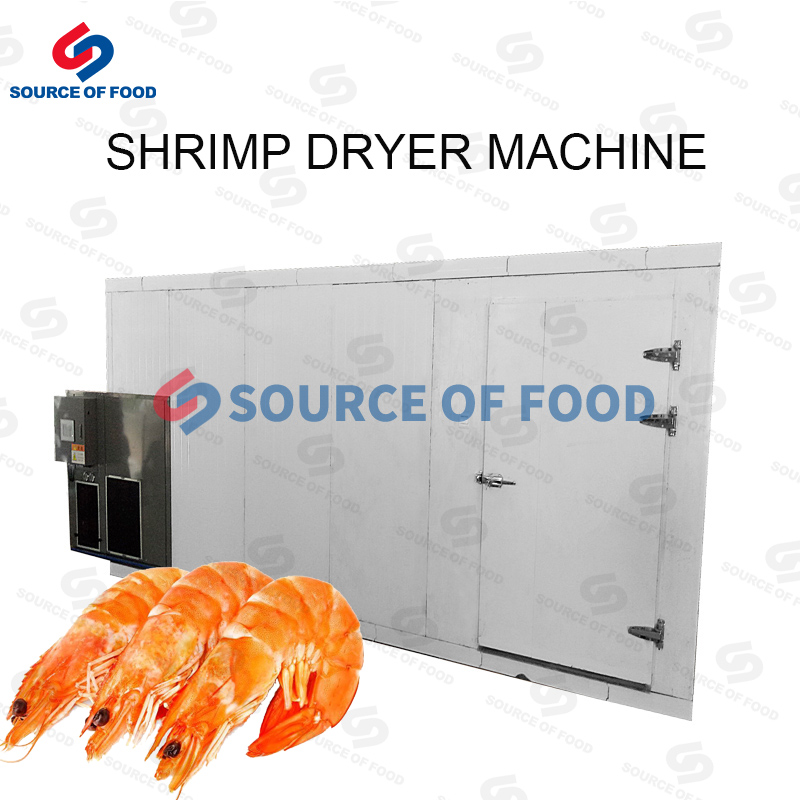 Our shrimp dryer can dried shrimp