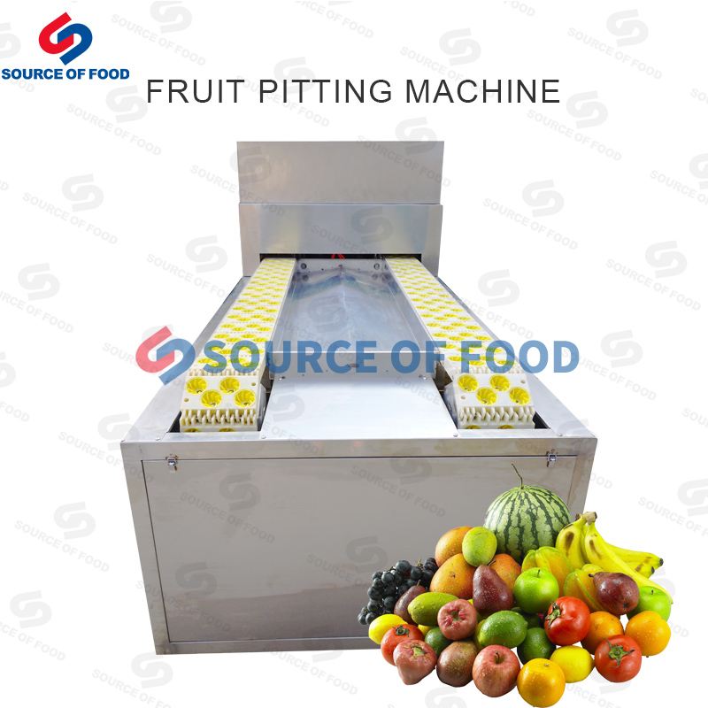 We are fruit pitting machine supplier,we have series of fruit processing machines