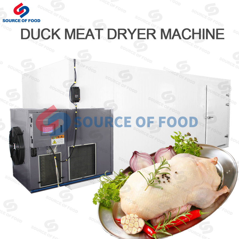 Our duck meat dryer machine belongs to the air energy heat pump dryer