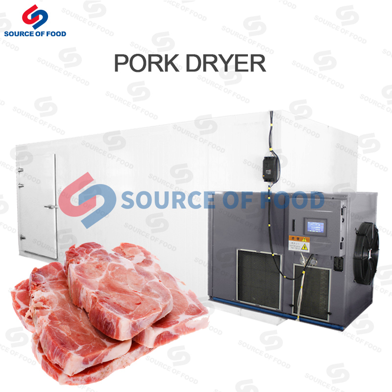 Our pork dryer belongs to the air energy heat pump dryer