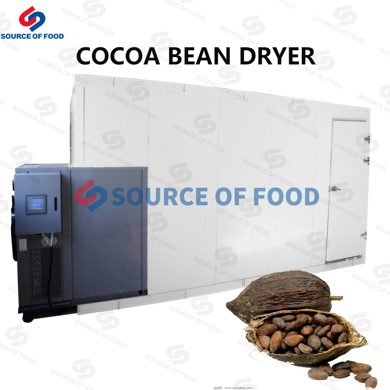 Our cocoa bean dryer belongs to air energy heat pump dryer,our cocoa bean dryer machine uses the inverse Carnot principle