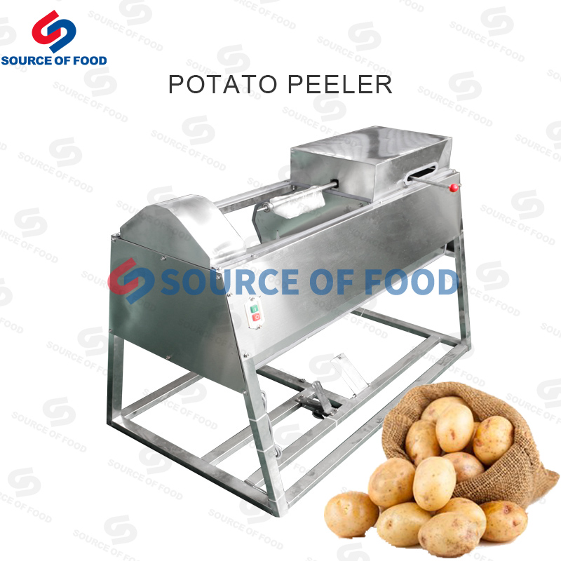 Potato peeling machine performance is good and easy to operate