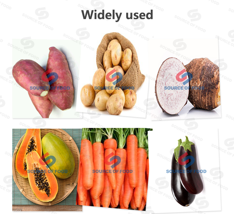 Widely used of sweet potato peeling machine