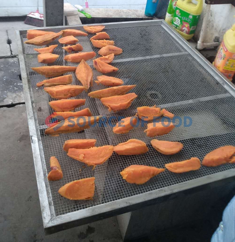 our sweet potato dryer without losing their nutrients and edible value