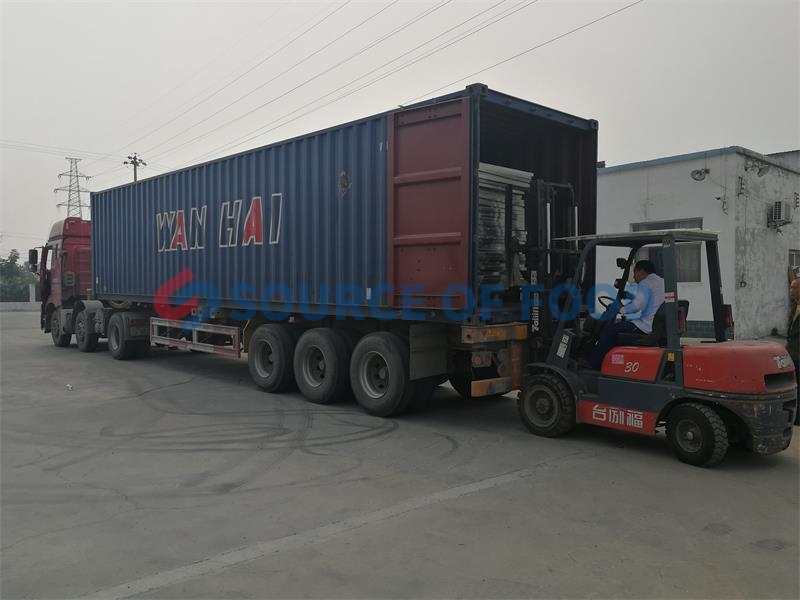 Banana Drying Machine Shipping To Thailand