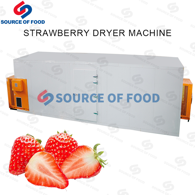 our strawberry dryer machine can dry strawberries